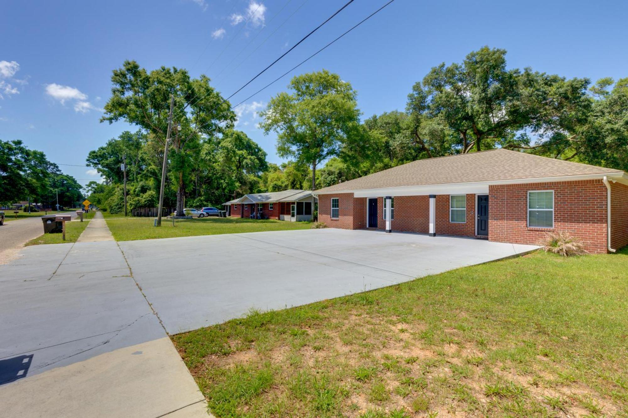 Dog-Friendly Pensacola Duplex About 7 Mi To Downtown Apartment Exterior foto
